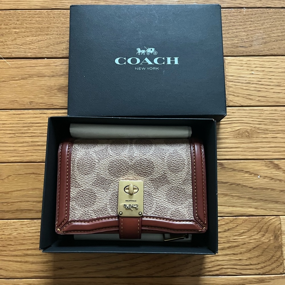 NWT Brown Coach Wallet